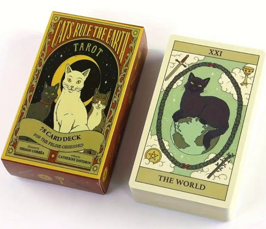 Cats Rule The Earth Tarot