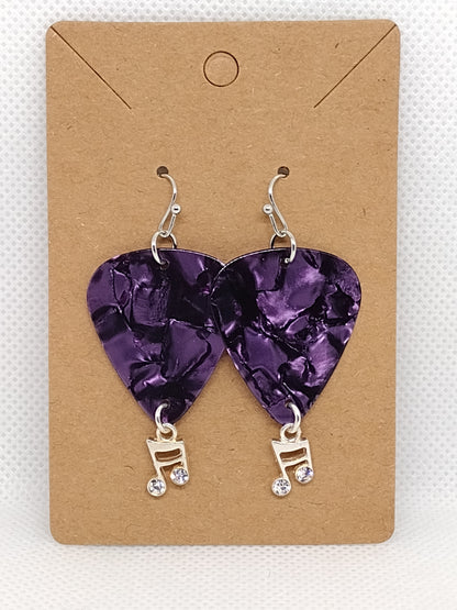 Guitar Pick Earrings