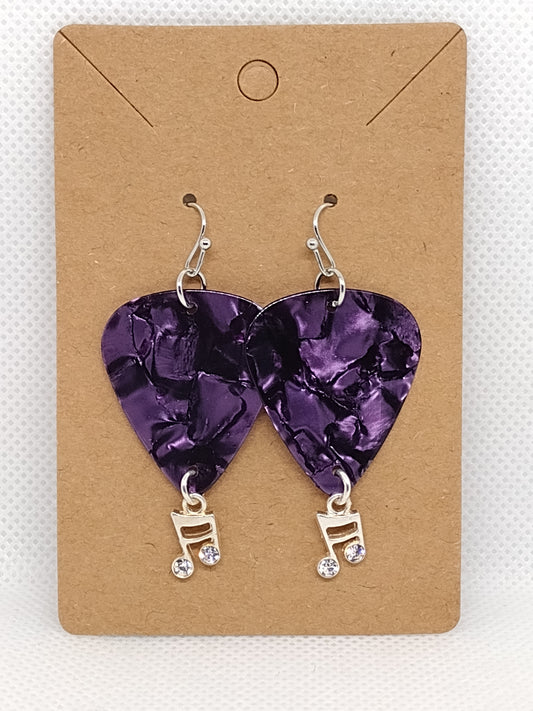 Guitar Pick Earrings